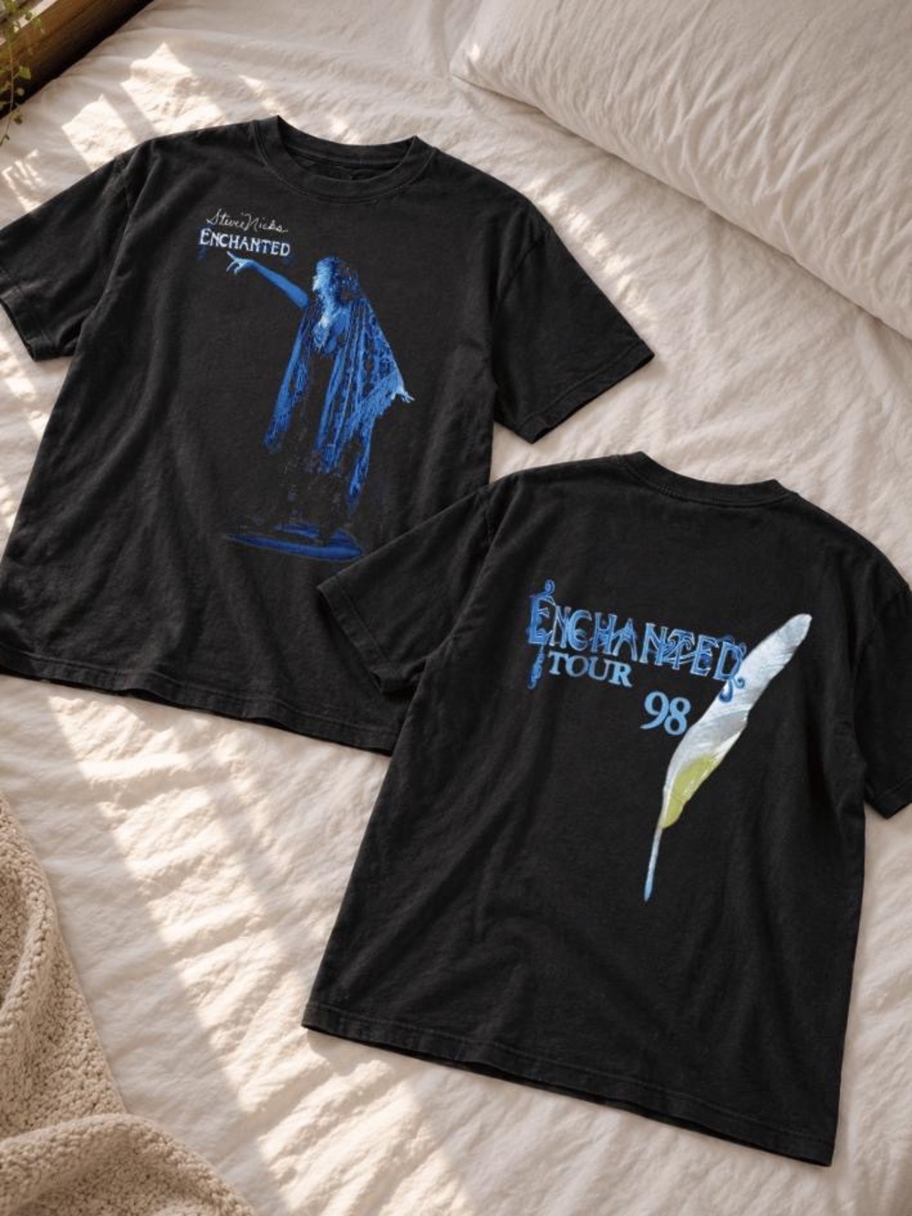 Stevie Nicks Enchanted Tour Gildan Graphic Tee - Gildan Unisex Shirt
